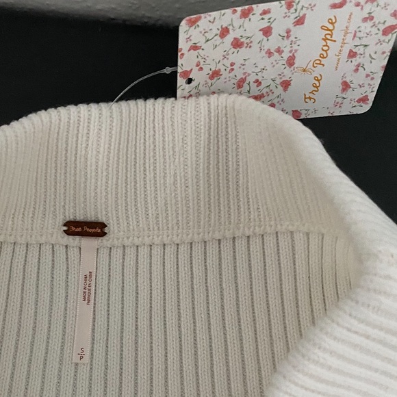 FREE PEOPLE white knit skirt - Picture 5 of 10